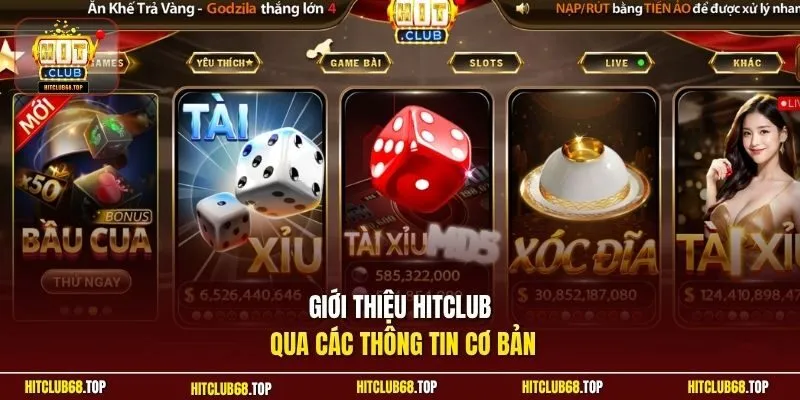 Giới thiệu Hitclub qua các thông tin cơ bản